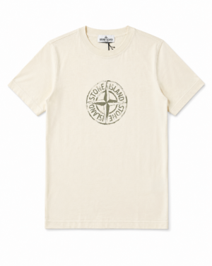 stone island logoprint t shirt v bp r chi thd
