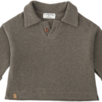 in the family monterosso polo sweater dark taupe bp zf bx tfiau
