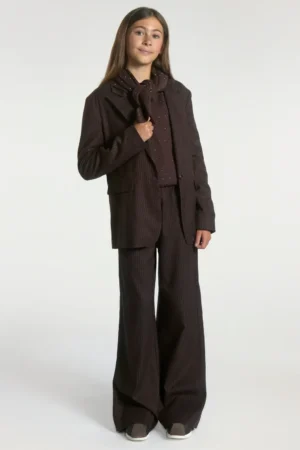 ai ko kendal pinstripe blazer fudge bp fm czf tidaa