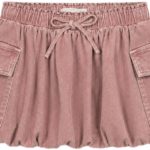 charlie petite jasmin balloon denim skirt pink bp lh cwd tipwa