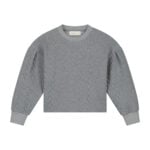 charlie petite sien sweater grey melange bp lb cus tipw