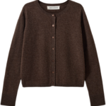 sofie schnoor cisse gebreid vest brown fudge bp bsq temw