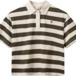 sofie schnoor pil gestreepte polo brown striped bp bsz temao