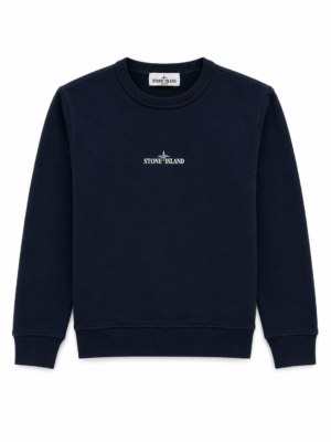 stone island logo print sweater v bp cko thgai