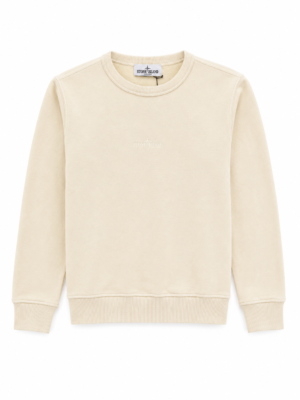 stone island logo print sweater v bp ckm thga