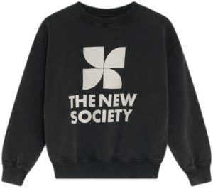 the new society logo sweater forged iron bp z crp tit
