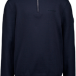 airforce gebreide half zip trui dark navy blue bp q cgw tgqk