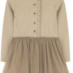 baje junna jurk tulle beige bp am df tiobif