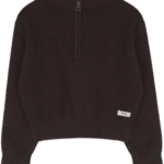 baje meza half zip trui brown choco bp af dfd tioboi