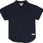 baje moises korte mouwn blouse blue dark bp x as tbgr
