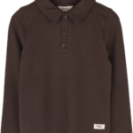 baje nikolai longsleeve polo brown choco bp b del tiobp