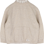 baje noile ruffle sweater beige bp ag dfc tiobo
