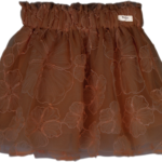 baje salli tulle bloemenrok copper brown bp ad dff tiobph
