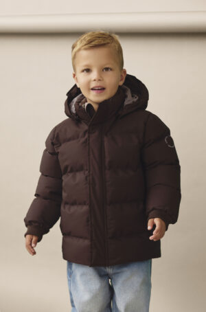 enfant gewatteerde winterjas coffee bean bp lx dx tkcfl