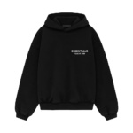 essentials fear of god hoodie black bp w dwn tkbou