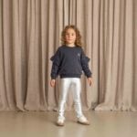 house of jamie frill sweater sapphire sweat bp nl dg tjhi