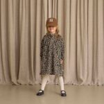 house of jamie shirt collar jurk leopard moonlight jacquard bp nj dgk tjic