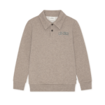 les deux college rugby polo sweater dark sand melange bp id dkf tjavxa