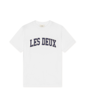les deux college t shirt white bp ia dkw tjaxa
