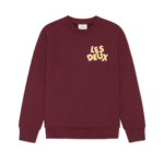 les deux logo sweater chocolate truffle red bp i dlb tjaxfa