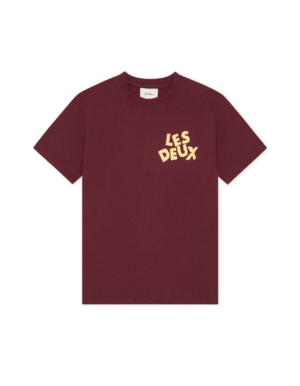 les deux logo t shirt chocolate truffle red bp i dle tjaxgm