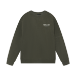 rellix loose fit sweater army wood bp bef tewv