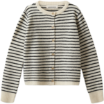sofie schnoor cisse vestje off white striped bp x btk temata