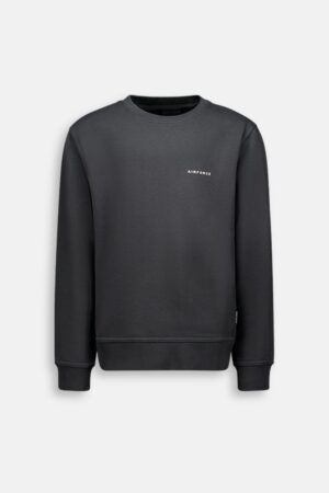 airforce basic sweater gun metal white bp n ec tlgabx