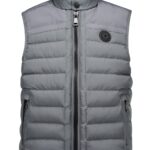 airforce doorgestikte bodywarmer pewter bp mk om tks