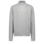 airforce kai quarter zip grey melange bp ebv tlgn
