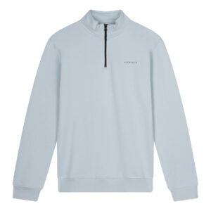 ambique half zip sweater quinten ice blue bp l bof tebcu