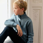 ambique quinten half zip sweater blue marine bp m yz tkhh