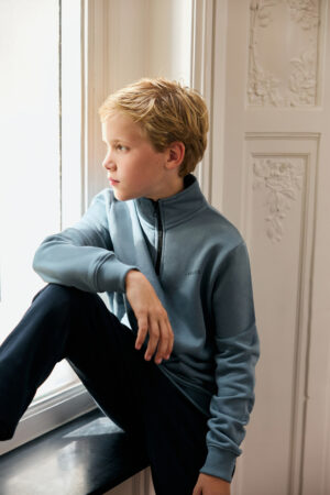 ambique quinten half zip sweater blue marine bp m yz tkhh