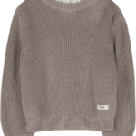 baje mai trui ruffle kraag taupe light bp au det tiobcp