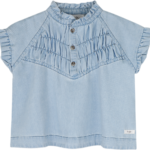 baje robin denim blouse blue denim light bp d po tyjg