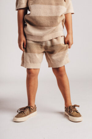 baje seth gebreide short taupe bp x b tdaj