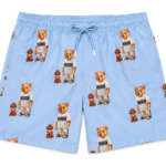 baron filou the poodle boss swimshort light blue bp al cjr thr