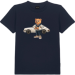 baron filou the vintage driver t shirt oxford blue bp fa el tlvn