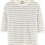 bellerose lisay korte mouwen trui stripe bp q ddx tioaby