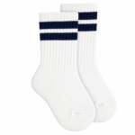 condor sportsokken met streep wit navy bp qb el tlmbfx