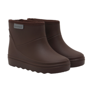 enfant korte gevoerde regenlaars coffee bean bp m de tij