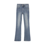 indian blue jeans flared fit mid denim bp bh hz tjyqg