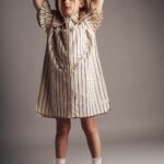 labo de colores larah stripe dress lavender grey bp qq terxr