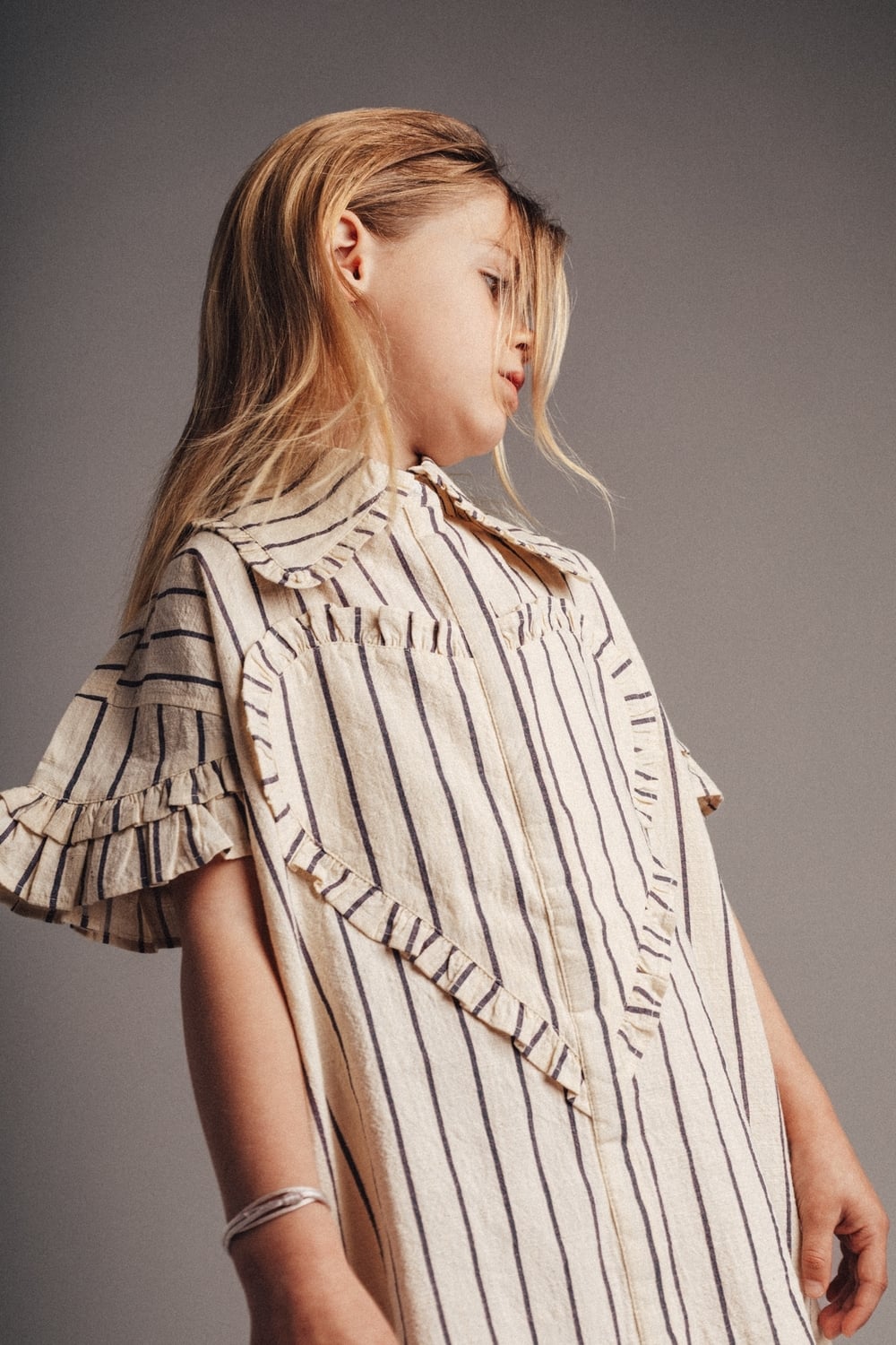 labo de colores larah stripe dress lavender grey bp qs terxr