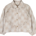 labo de colores leina heart blouse taupe bp bj de tioajk