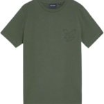 lyle scott embossed eagle t shirt x bp s se tiw