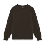 lyle scott tonal logo loose fit sweater y ebony bp oo egp tlgpt