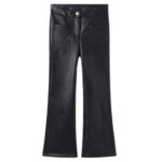 mayoral leather look flared broek bp c iv tprmt