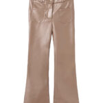 mayoral leather look flared broek bp c iz tprnm
