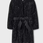 mayoral sequin glitter jurk bp z p tjzag